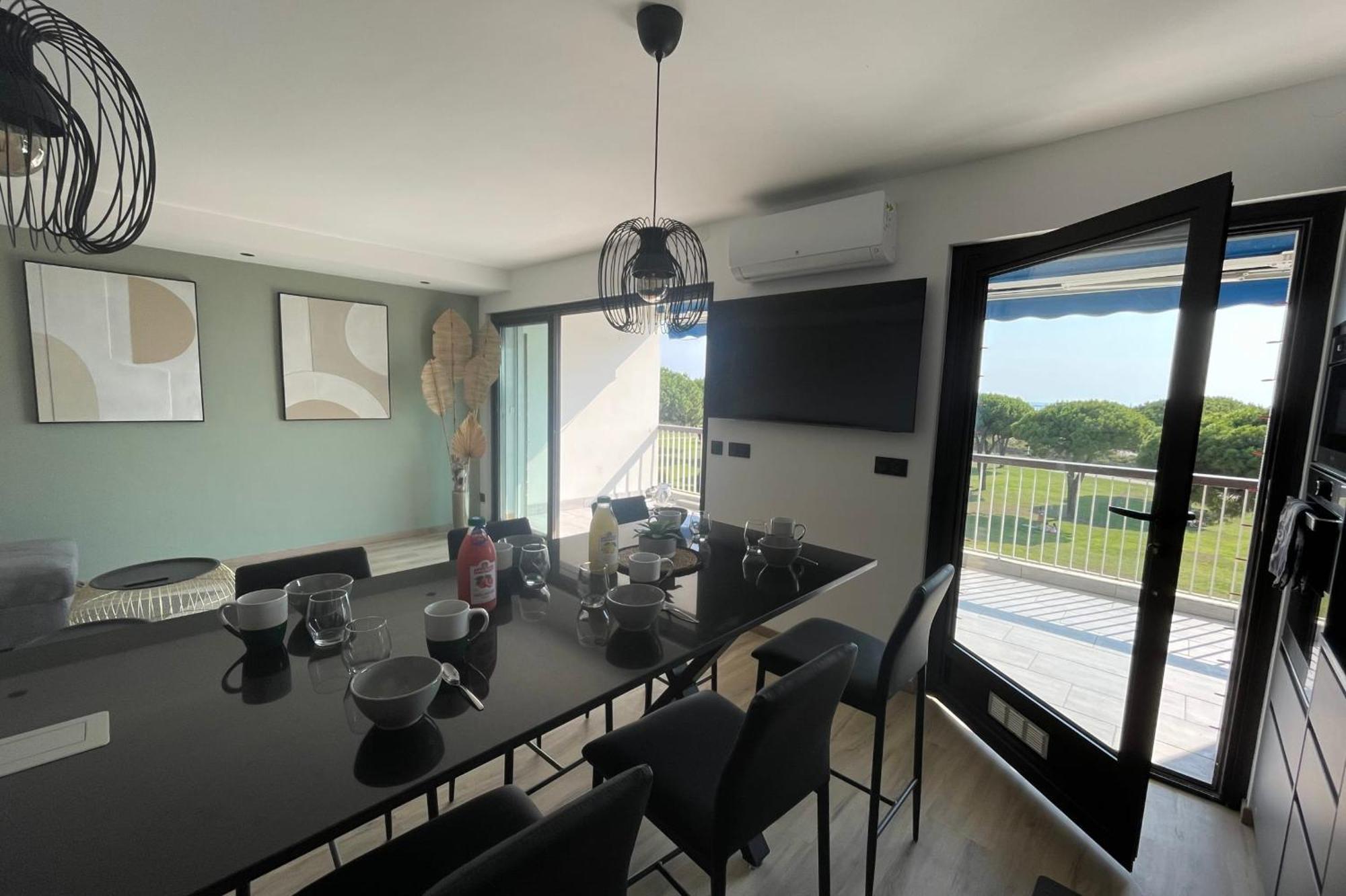Le Mistral Appartement Standing Avec Vue Mer Exceptionnelle En 1Ere Ligne Le Grau-du-Roi Extérieur photo